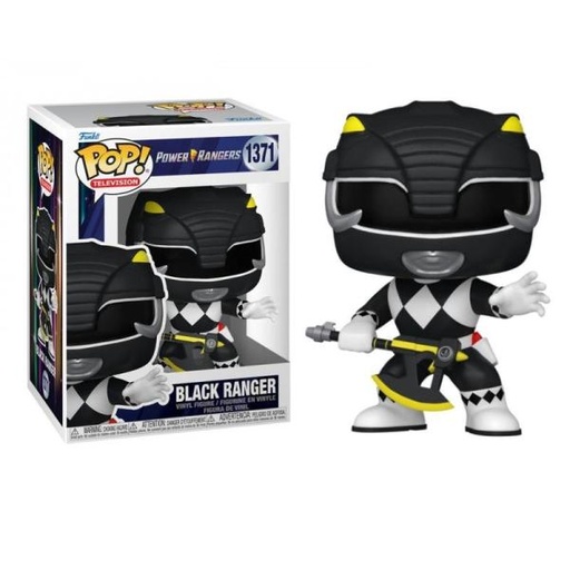 [FK72154] Figura Funko Pop! Power Rangers (1371) Black Ranger 3a+