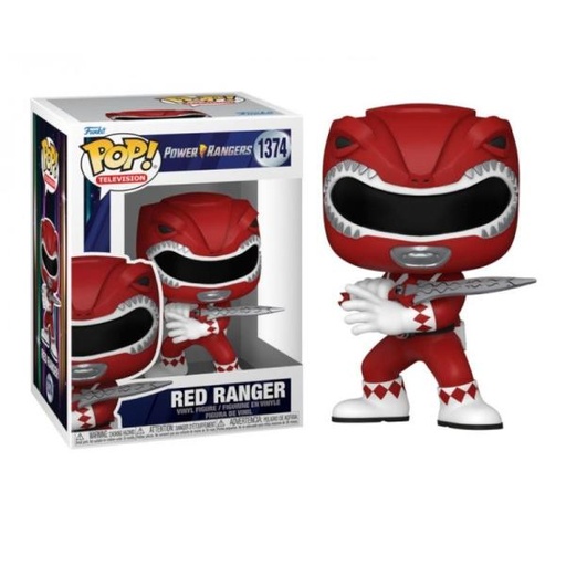 [FK72157] Figura Funko Pop! Power Rangers (1374) Red Ranger 3a+