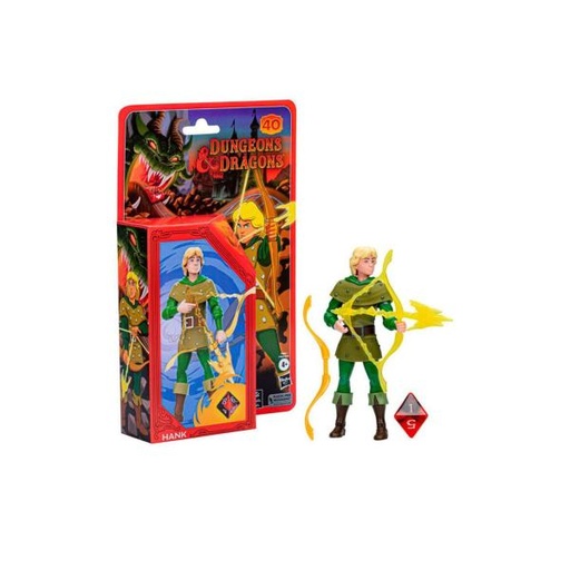 [HBF4882] Figura de Calabozos y Dragones 4a+ (Hank) Dungeons and Dragons