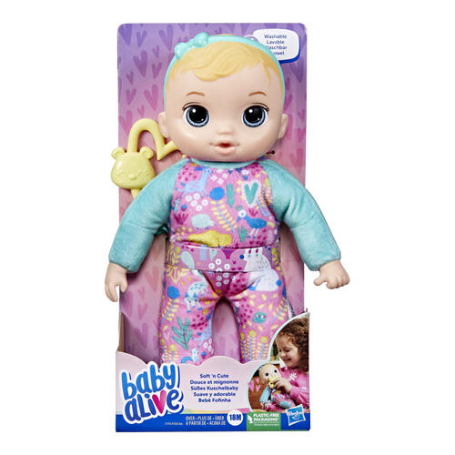 [HBF7791] Muñeca Baby Alive Suave y adorable 18m+