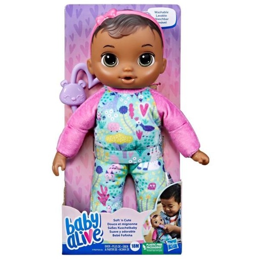 [HBF7792] Muñeca Baby Alive Suave y adorable 18m+