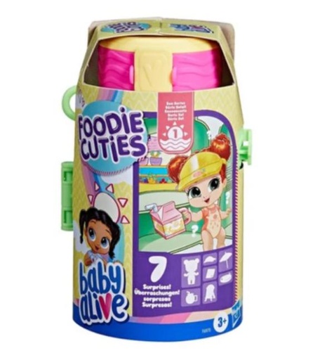[HBF6970] Muñeca Mini Baby Alive Sorpresa Disp/8 3a+