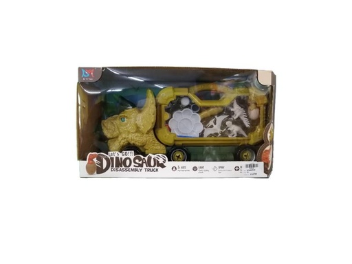 [WW89526] Camión de Triceratops  C/ Set de Dinosaurios  para Píntar 3a+ (448352)