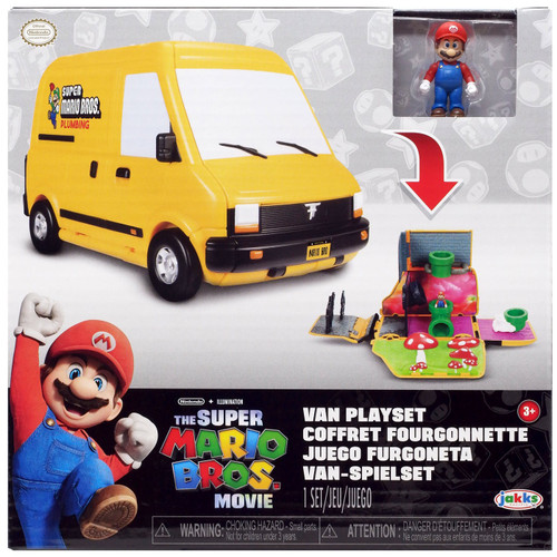 [JP417134] Vehiculo con Mini Figuras Articuladas Super Mario Bros 3a+