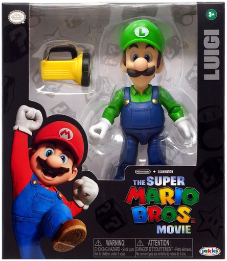 [JP417174] Figura Articulada de Super Mario Bros. 3a+ (Luigi) Figura de 13cm
