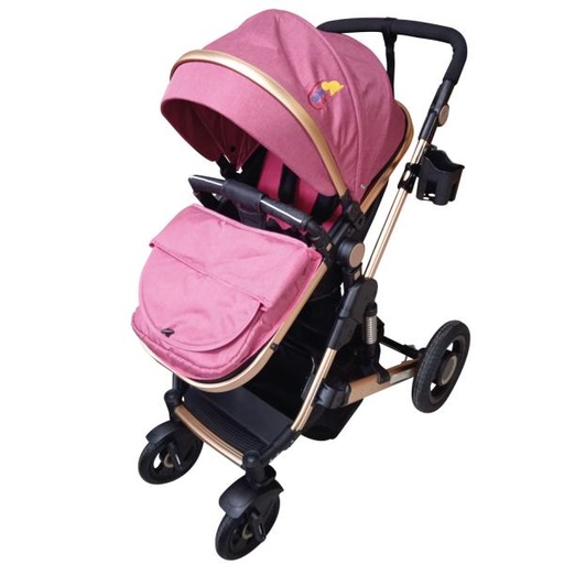[FDAHA9188P] Baby Basics Coche para Bebé Rosado 0m+