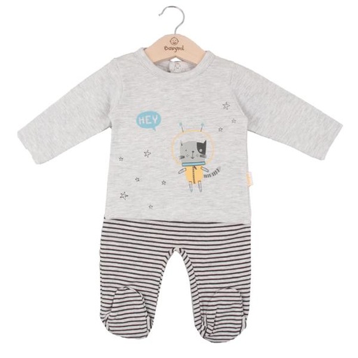 [BBL1300269M] Conjunto de 2 Piezas en Caja Gris para Niño 9m (608467))