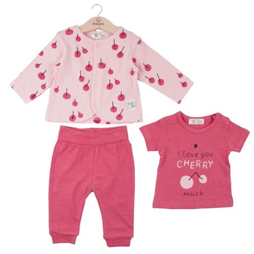 [BBL1308473M] Conjunto de 3 Piezas de Frambuesa 3m (614420)