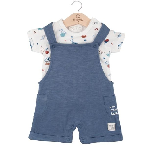 [BBL1309116M] Conjunto de 2 Piezas Azul Niño 6m (616547)