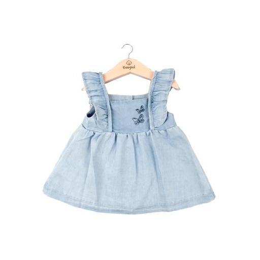 [BBL1316413M] Vestido de Color  Mezclilla 3m (630604)