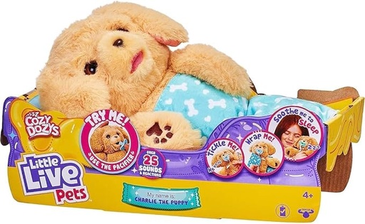 [BT26388] Peluche Little Live Pets Cozy Dosy Charlie 4a+