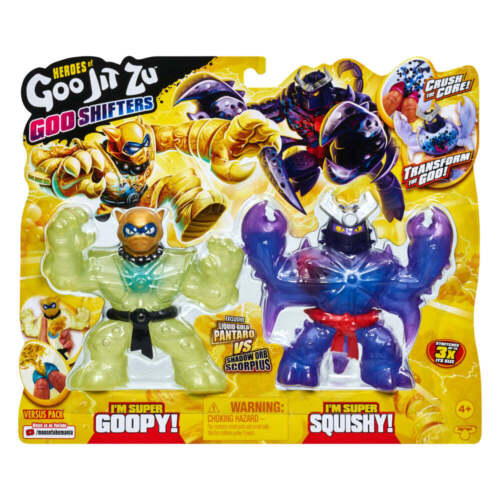 [BT41407] Figuras Heroes Goo Jit Zu Goo Shifters Pantaro vs Scorpius 4a+