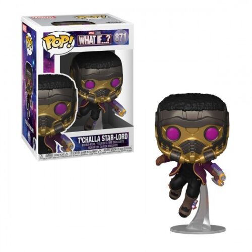 [FK55812] Figura Funko Pop! Marvel What If…? (871)Challa StarLord 3a+