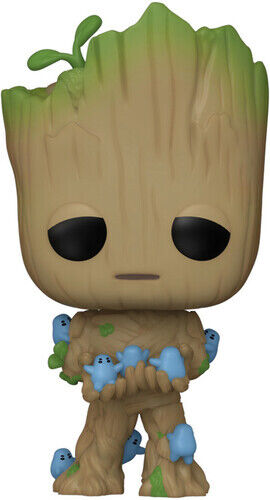 [FK70652] Figura Funko Pop! Marvel I am Groot (1194) Groot With Grunds 3a+