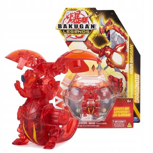 [BT6065724] Figuras Bakugan Legends 6a+ / Surtido de 4 / Se venden por separado