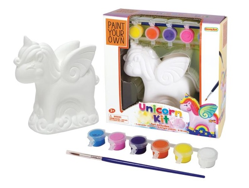 [CMDIY817] Unicornio de Yeso para Pintar 8a+
