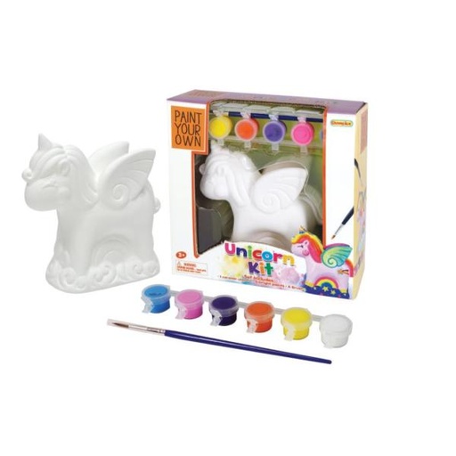 [CMDIY817] Unicornio de Yeso para Pintar 8a+