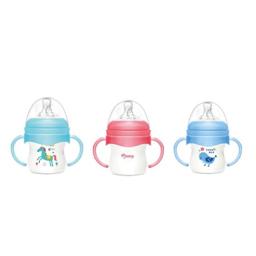 [IH44775] Chupon De Bebé De Plástico AntiCólicos  4oz Surt/3 0M+