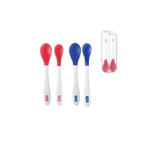 [IH45353] Set De Dos Cucharas Pasticas Sensibles Al Calor 6M+/ Surtido 2 -  Se venden por separado