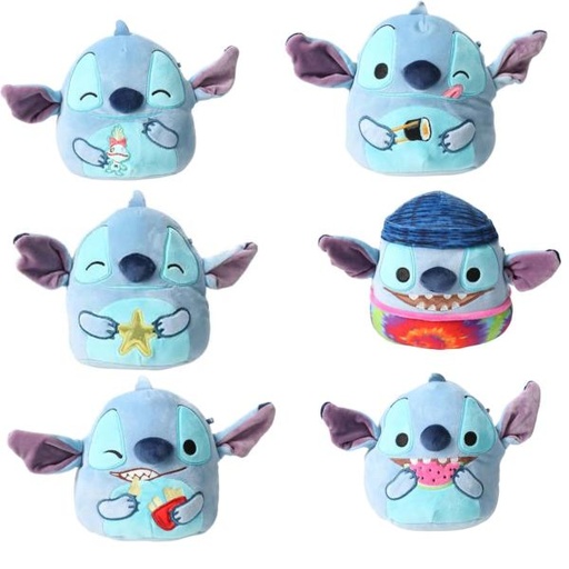 [JZSQDI00466] Peluches Squishmallows 6.5" Disney Stitch 3a+ ( Surtido de 6 - Se Venden por Separado )