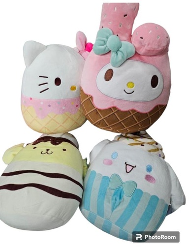 [JZSQK2026] Peluches Squishmallows 8" Hello Kitty and Friends 3a+ ( Surtido de 4 - Se venden por separado )
