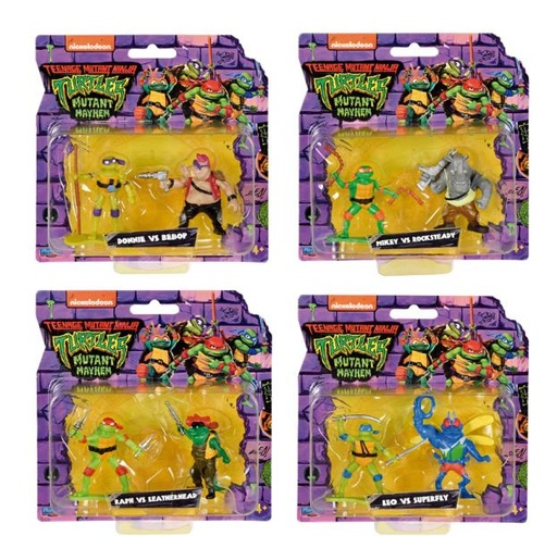 [BT83310] Figuras Tortuga Ninja Set de 2 - 4a+ ( Surtido de 4 - Se Venden por Separado )