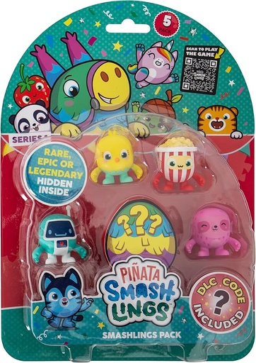 [BTSL2040] Figuras Piñata Smash Lings Set de 5 - 3a+ ( Surtido de 6 - Se venden por Separdo )