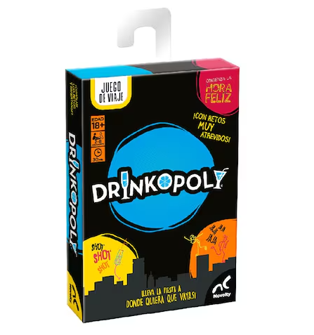 [PIJCA3955] Juego de Mesa Drinkopoly Juego de Viaje 18+