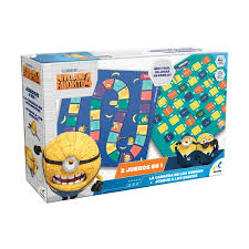 [PIJCA4291] Juegos de Mesa 2en1 la Carrera de los Minions y Ataque a los Snacks 4a+