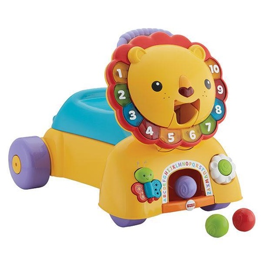 [MTDPM74] Fisher-Price León Camina Conmigo 9-36m