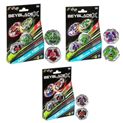 [HBF9586] Trompos Blayblade X Set/2 Surt/3 8a+