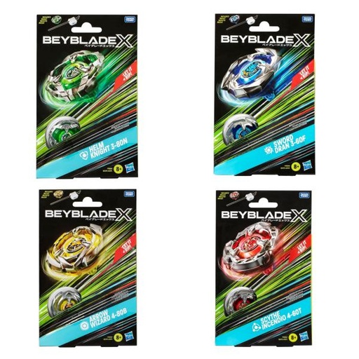 [HBG0175] Lanzador con Trompo Beyblade X 8a+ ( Surtido de 4 - Se venden por Separado )