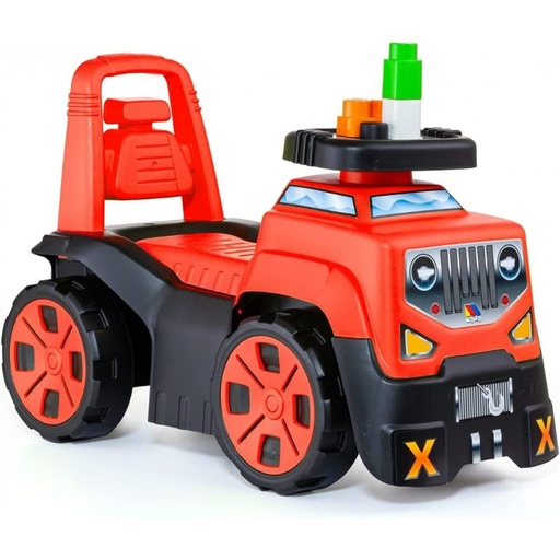 [ML23203] Carro Montable con 10 Bloques 3e1 1a+ Rojo