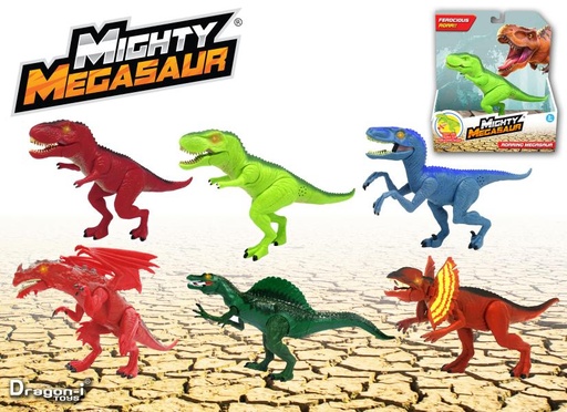 [DN16896] Dinosaurio Electrónico 20cm 3a+