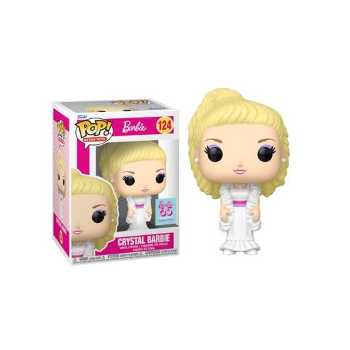 [FK75158] Figura Funko Pop! Barbie (124) Crystal Barbie 3a+