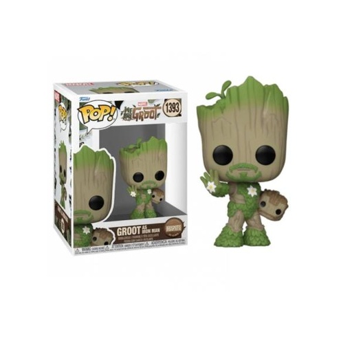 [FK79516] Figura Funko Pop! Marvel We Are Groot (1394) Groot as Iron Man 3a+