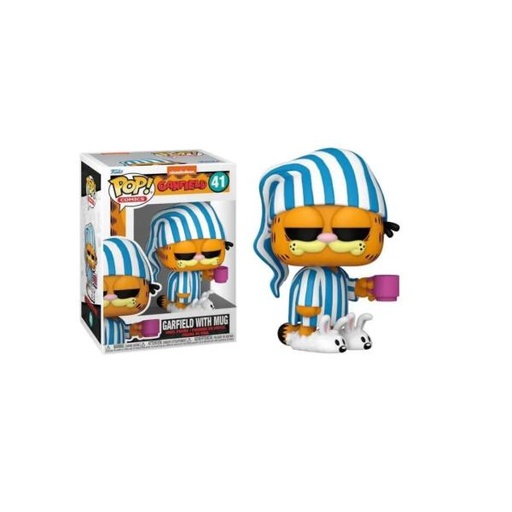 [FK80162] Figura Funko Pop! Garfield (41) Garfield With Mug 3a+
