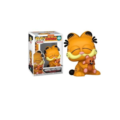 [FK80163] Figura Funko Pop! Garfield (40) Garfield With Pooky 3a+