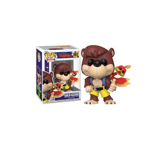 [FK80285] Figura Funko Pop! Banjo-Kazooie (981) Banjo-Kazooie 3a+