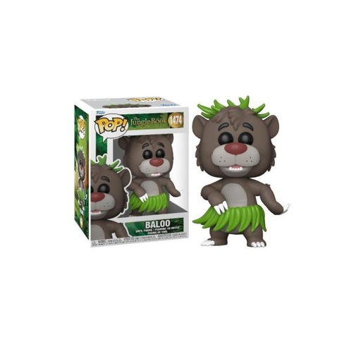 [FK80787] Figura Funko Pop! El Libro de la Selva (1474) Baloo 3a+