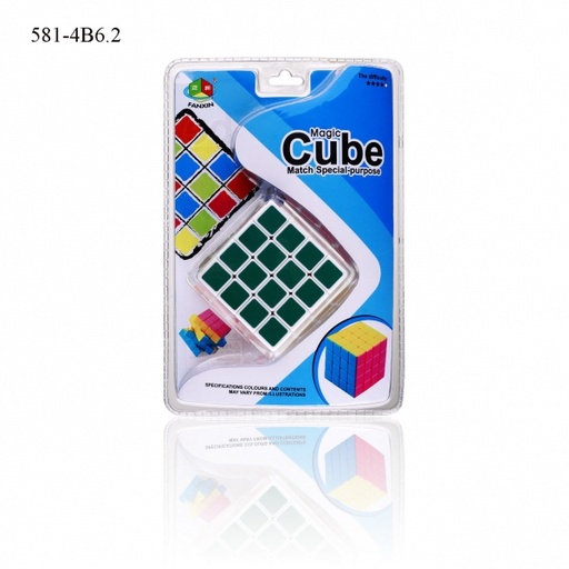 [WW4862] Cubo Mágico en Blister 4x4 (425025)