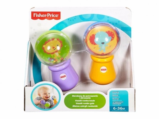 [MTDMC42] Fisher-Price Maracas Divertidas de la Jungla 6-36m
