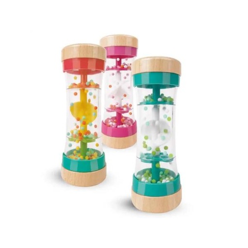 [HIE0109] Sonajero de Cuentas Sonidos de Gotas de Lluvia Displ/9 Surt/3 0m+