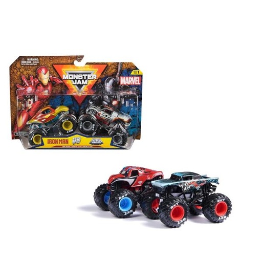[BT6070555] CarroS Monster Jam Marvel Set de 2 - 3a+/ Surtido 2 -  Se venden por separado