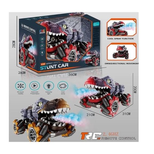 [WWCXL800104A] Carro Control Remoto  T-Rex con Luz   6a+/ Surtido 2 -  Se venden por separado