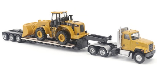 [DM84418] Trailer CAT CT681 y Cargador CAT 950G 3a+Esc:1:87 en Set (444183)