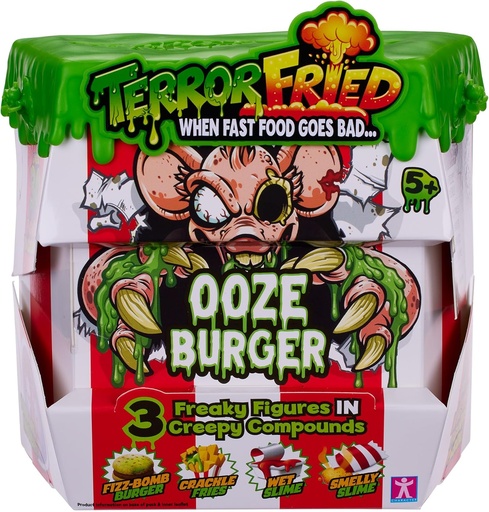 [BT08092] Figuras Terror Fried Caja de Hamburguesa Set/3 5a+