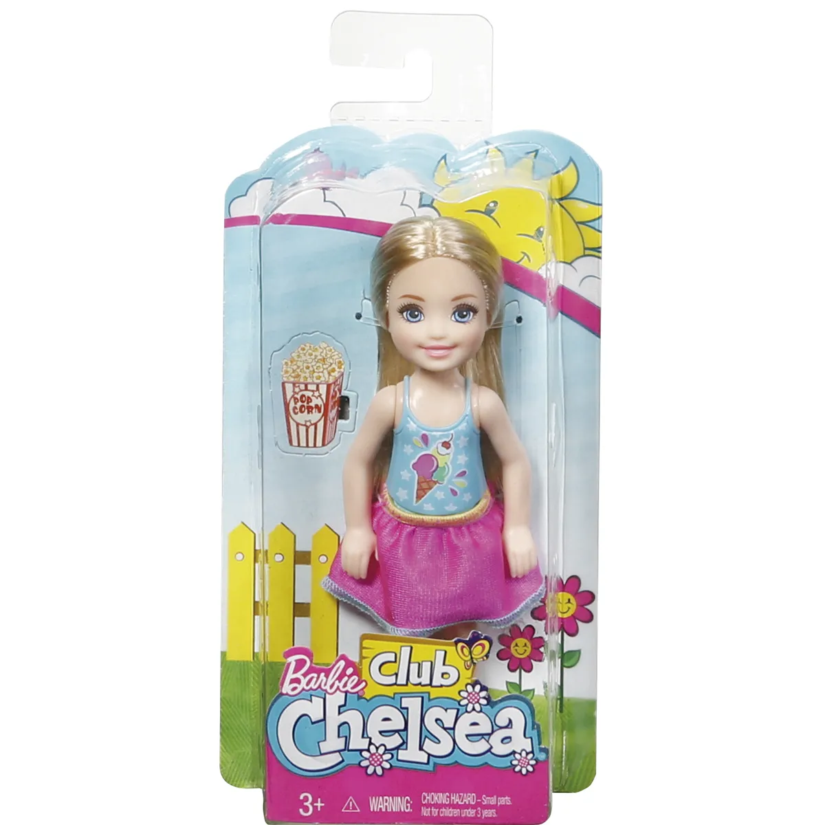 [MTDWJ33] Barbie Muñeca Club Chelsea 3a+