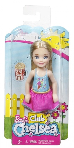 [MTDWJ33] Barbie Muñeca Club Chelsea 3a+