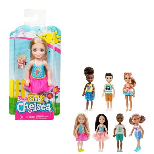 [MTDWJ33] Barbie Muñeca Club Chelsea Surt/6 3a+